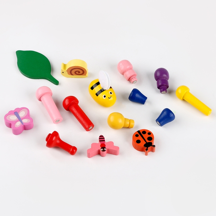 Развивающая игра «Цветочная клумба» 19 × 20,5 × 6,5 см Развивающая игра «Цветочная клумба» 19 × 20,5 × 6,5 см