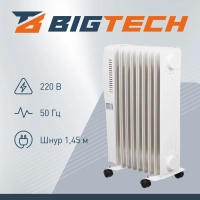 Радиатор масляный BigTech WBH001 (9 секций)