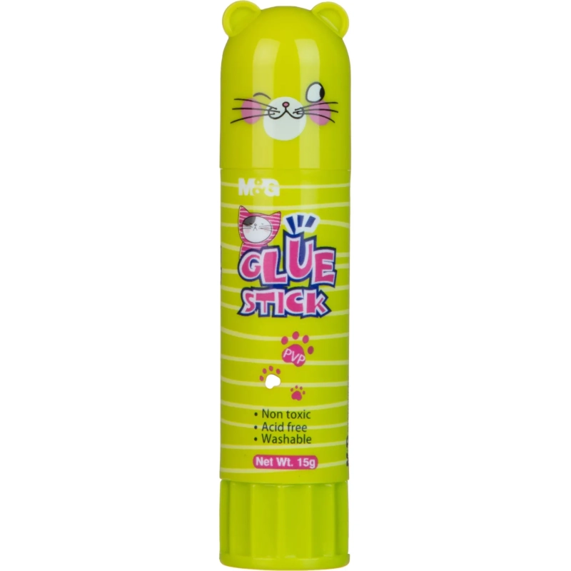 Клей-карандаш M&G So Many Cats, 15 г,PVP, в ассортименте