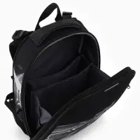 Рюкзак школьный для мальчика &laquo;Мяч&raquo;, Stavia, эргономичная спинка, 30&times;16&times;38 см, чёрный