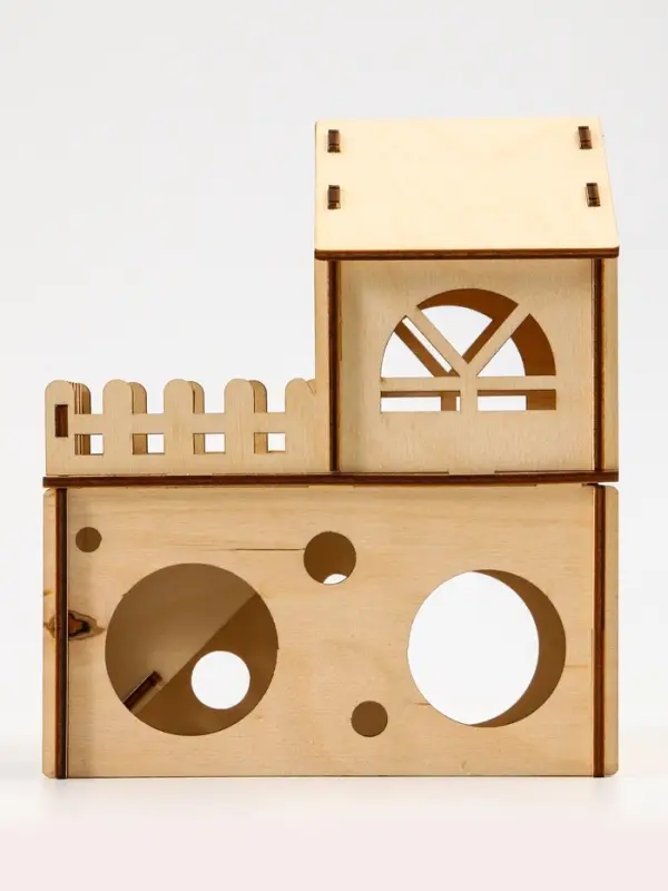 Домик для грызунов, 16 х 15,2 х 18 см