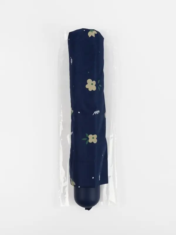 Зонт механический &laquo;Цветы&raquo;, 4 сложения, 8 спиц, R=47/55 см, d=94 см, МИКС