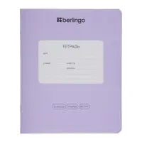Тетрадь 12 листов, в клетку, Berlingo.Instinct, 80 г/м&sup2;, МИКС