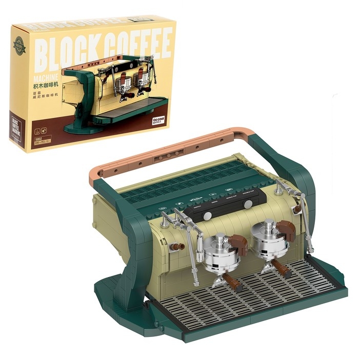 Конструктор Техника «Кофе машина», 646 деталей Конструктор Техника «Кофе машина», 646 деталей