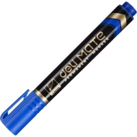 Маркер перманентный Deli Mate 1,5-3 мм синий кругл.нак.EU10230