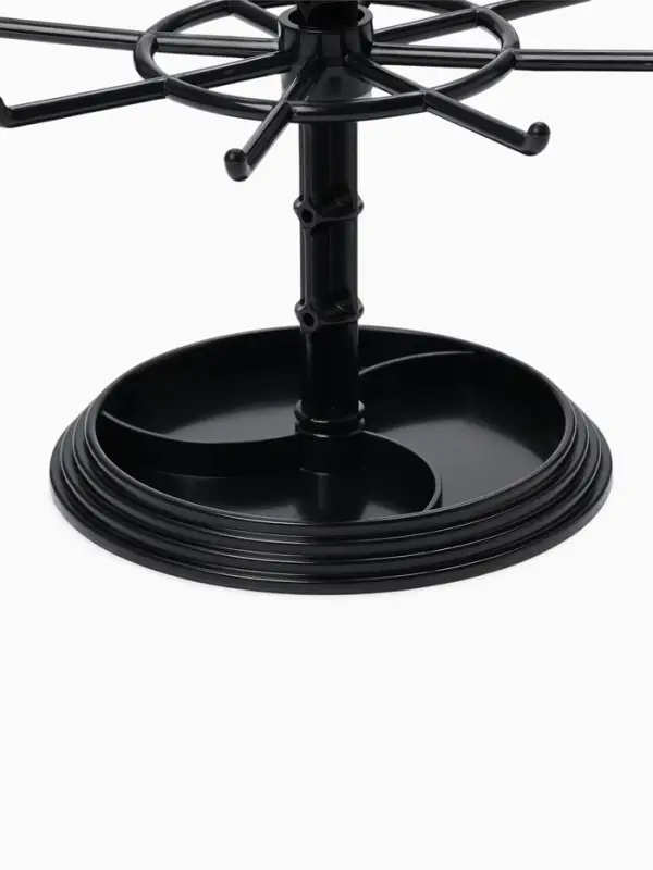 Подставка для украшений &laquo;QF. Карусель&raquo;, универсальная, 16&times;16&times;28 см, чёрная