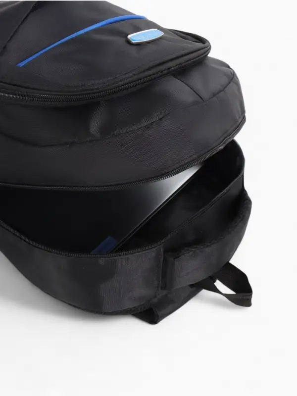 Рюкзак, 4 кармана, дышащая спинка, 30.5&times;14.5&times;47.5 см, чёрный