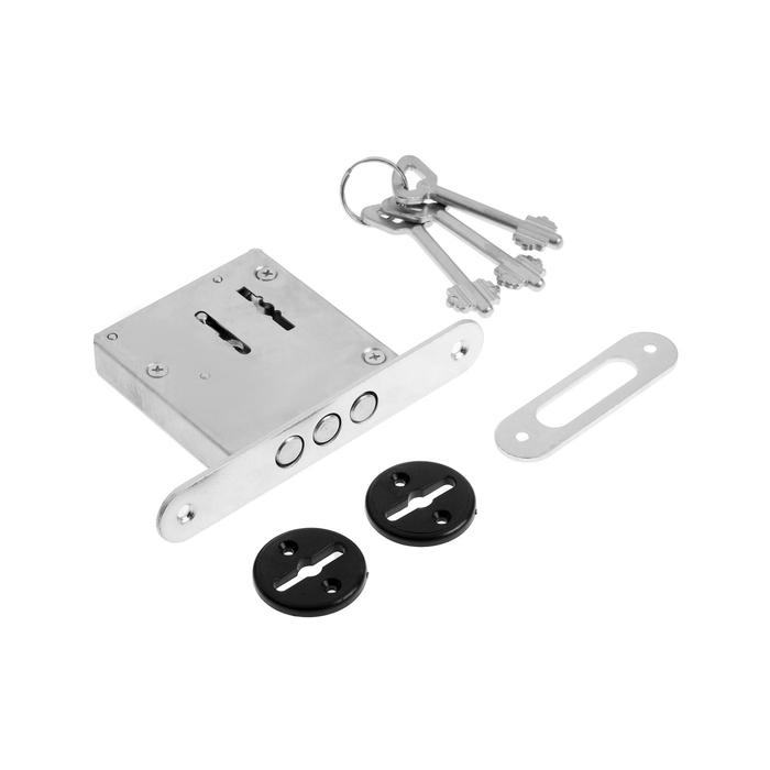 Замок врезной сувальдный с ригельным засовом ЗВ8-6А-1 Замок врезной сувальдный с ригельным засовом ЗВ8-6А-1