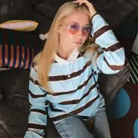 Очки солнцезащитные женские &laquo;OneSun. Панто&raquo;, uv 400, линза 4.5&times;5 см, градиент