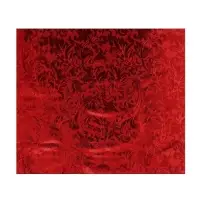 Ткань для рукоделия &laquo;Парча&raquo;, серебро на красном, лоскут 50&times;50 см