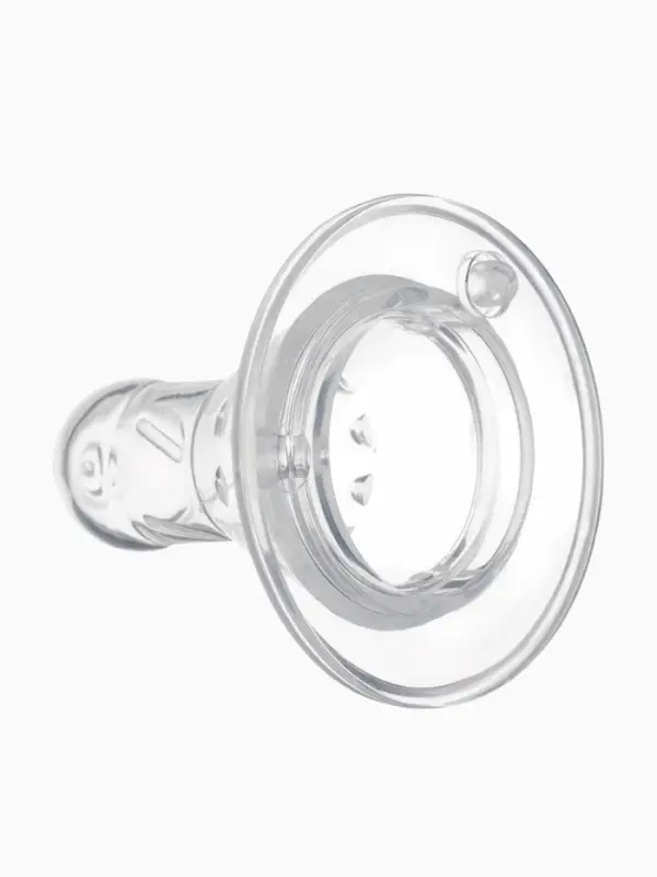 Бутылочка для кормления M&B, классическое горло, с ручками, от 3 мес., 250 мл., голубой МИКС