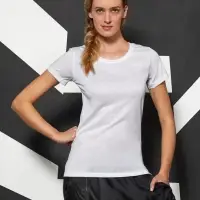 Футболка женская Sublimation белая, размер XS
