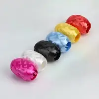 Лента упаковочная для воздушных шаров и подарков, матовая, ассорти, набор 6 шт., 0.5 см &times; 10 м