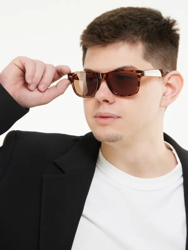 Очки солнцезащитные женские &laquo;OneSun. Wayfarer&raquo;, uv 400, линза 5&times;6 см, коричневый