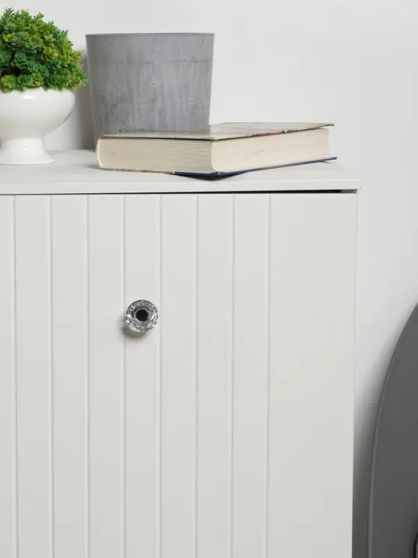 Ручка-кнопка CAPPIO &laquo;Алмаз&raquo;, стеклянная, d=30 мм