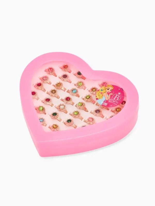 Кольцо &laquo;Выбражулька. Орбита&raquo;, МИКС в золоте, безразмерное