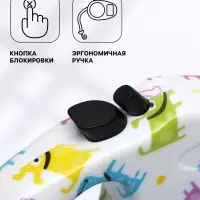 Рулетка &laquo;Лапа&raquo;, 5 м, до 35 кг, принт собаки