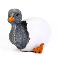 Садовая фигура 11 х 14 х 9 "Утенок в яйце"