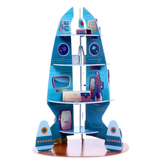 3D Конструктор из пенокартона «Звездный флот», 30 деталей 3D Конструктор из пенокартона «Звездный флот», 30 деталей