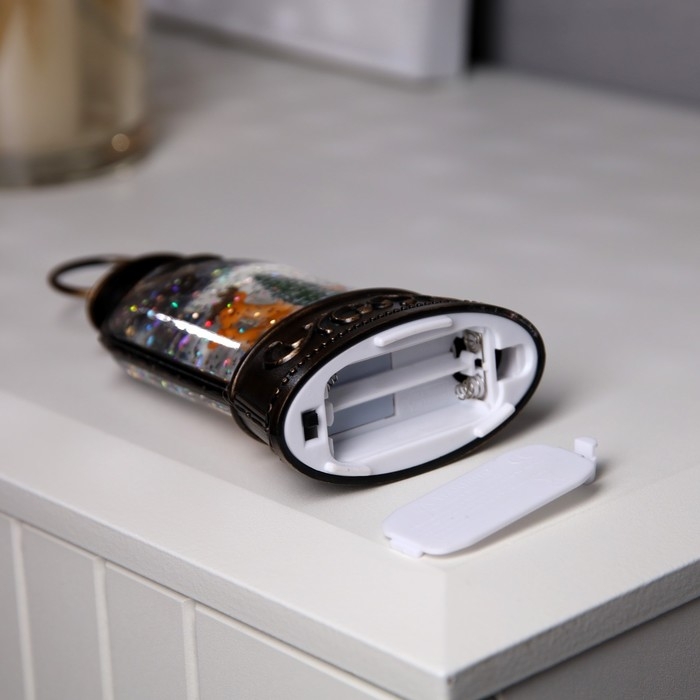 Светодиодная фигура «Семья оленей» 8 × 13.5 × 4 см, пластик, батарейки АААх2 (не в комплекте), свечение тёплое белое