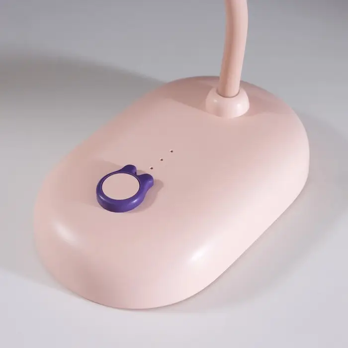 Лампа настольная RISALUX &laquo;Мими&raquo;, светодиодная, 3 Вт, диммер, USB, розовая, 8&times;12.5&times;32 см