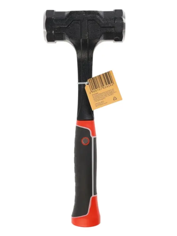 Кувалда ТУНДРА ПРОФИ, цельнокованая, двухкомпонентная рукоятка, магнит, 2 кг