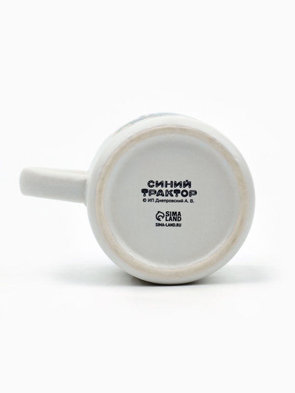 Кружка керамическая "Синий трактор" Синий трактор, 350 мл