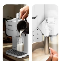 Кофеварка «2 в 1» рожковая капсульная КТ-7253 - 1350 Вт Кофеварка «2 в 1» рожковая капсульная КТ-7253 - 1350 Вт