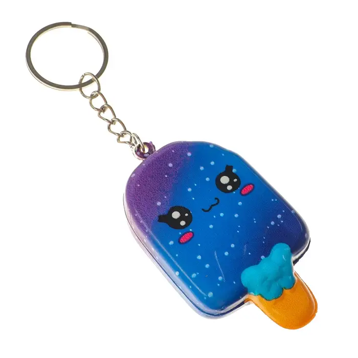 Мялка-сквиш «Эскимо», на брелоке, цвета МИКС Мялка-сквиш «Эскимо», на брелоке, цвета МИКС