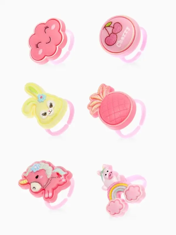 Кольцо &laquo;Выбражулька. Воображариум&raquo;, форма МИКС, разноцветное, безразмерное