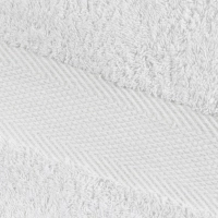 Набор полотенец махровых бордюр 440 г/м2, 50х90 белый, 10шт