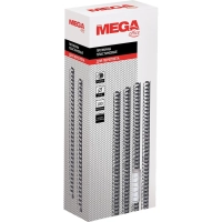 Пружины для переплета пластиковые  10мм белые 100шт/уп