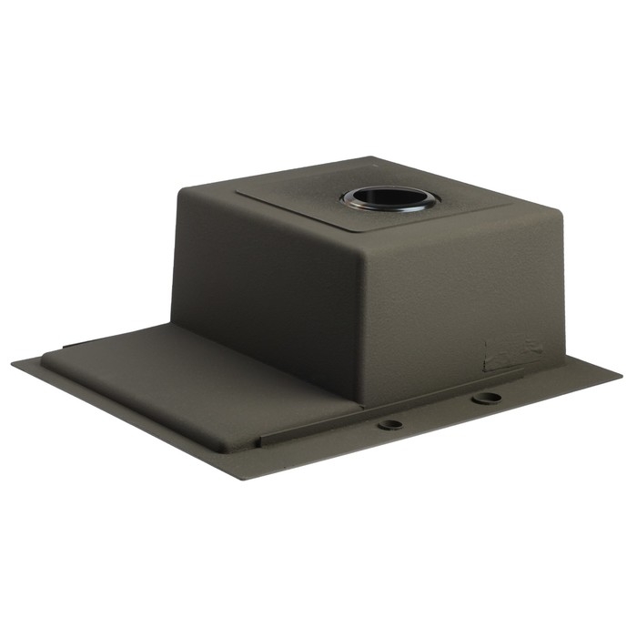 Мойка кухонная AFLORN AF95848F-R, врезная, правая, S=3 и 0,8 мм, 58х48х22 см, сифон, графит Мойка кухонная AFLORN AF95848F-R, врезная, правая, S=3 и 0,8 мм, 58х48х22 см, сифон, графит