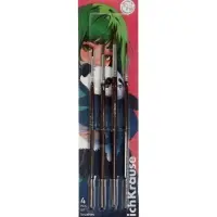 Набор кистей 4 штуки ErichKrause Panda Hugs