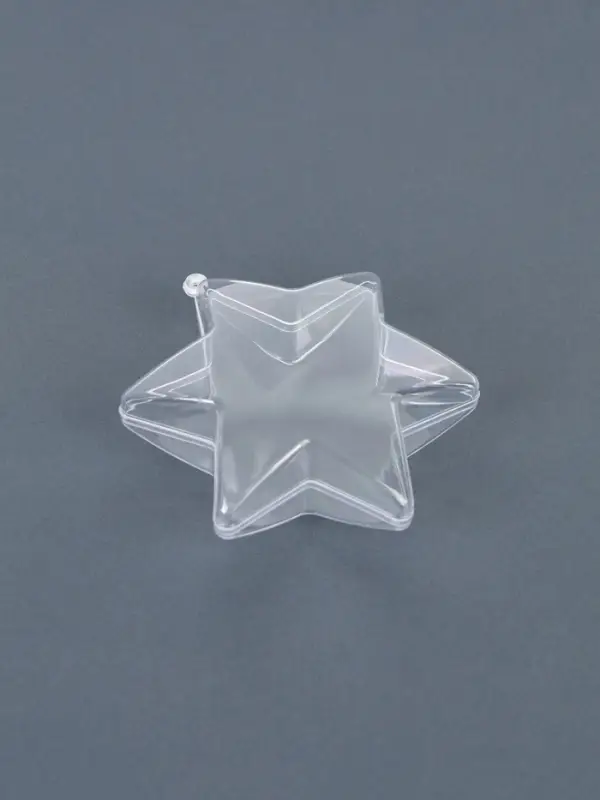 Заготовка - подвеска, раздельные части «Звезда 6-ти конечная», размер собранного: 4.3×10×10 см Заготовка - подвеска, раздельные части «Звезда 6-ти конечная», размер собранного: 4.3×10×10 см