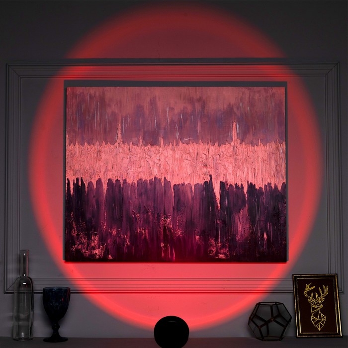 Световой прибор «Закат», 5 картриджей, свечение тёплое белое, 5 В Световой прибор «Закат», 5 картриджей, свечение тёплое белое, 5 В