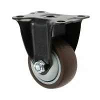Колесо мебельное CAPPIO, d=75 мм, покрытие TPR