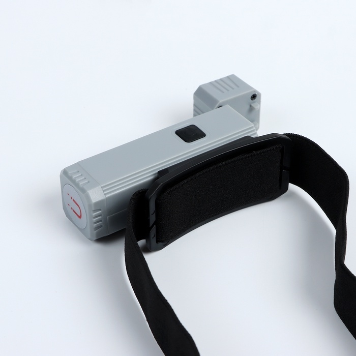 Фонарь налобный аккумуляторный светодиодный, 5 Вт, 800 мАч, 500 лм, 3 режима Фонарь налобный аккумуляторный светодиодный, 5 Вт, 800 мАч, 500 лм, 3 режима