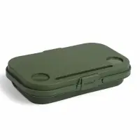 Корзина - столик maclay 2 в 1, складная, 47&times;28.5&times;23.5 см, зелёная