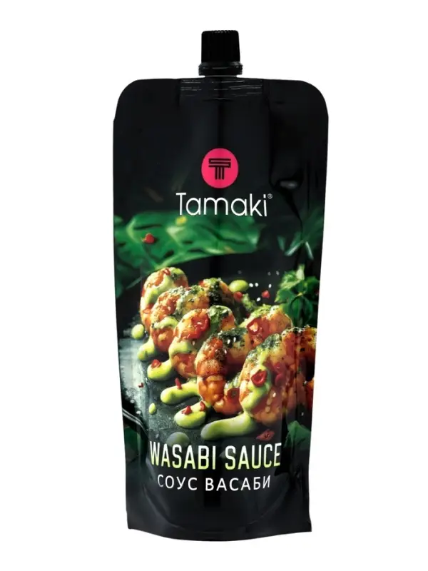 Соус Васаби Tamaki на основе растительных масел, 0.2 л
