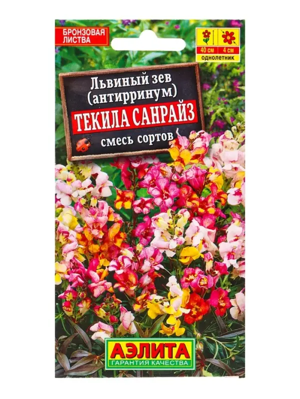 Семена цветов Львиный зев Текила санрайз, смесь окрасок , Ц/П,0,1 г Семена цветов Львиный зев Текила санрайз, смесь окрасок , Ц/П,0,1 г