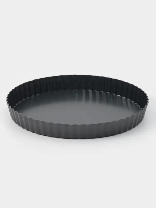 Форма для выпечки Доляна &laquo;Жаклин&raquo;, d=24 см, антипригарное покрытие, разъёмная, чёрная