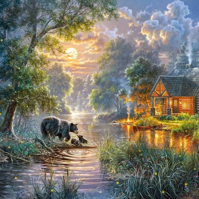 Пазл «Бухта светлячков», 1000 элементов Пазл «Бухта светлячков», 1000 элементов