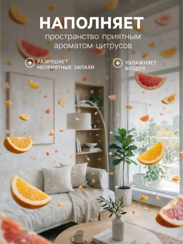 Освежитель воздуха Alpen, Цитрусовая свежесть, 300 мл