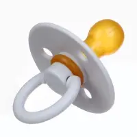 Соска - пустышка классическая, латекс, цв.серый, в контейнере, от 0 мес., M&B