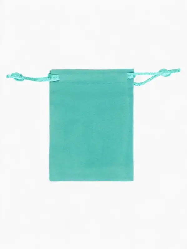 Мешочек бархатный «Классика», 9×7 см, тиффани