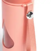 Бутылка для воды &laquo;Капля&raquo;, 500 мл, 21.5&times;7.3 см, стеклянная, МИКС