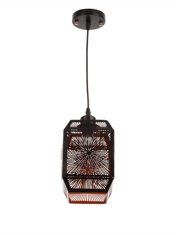 Светильник Светильник "Кэлшот" (Сияние) 1х40Вт Е27 черный 13х13х20+100см