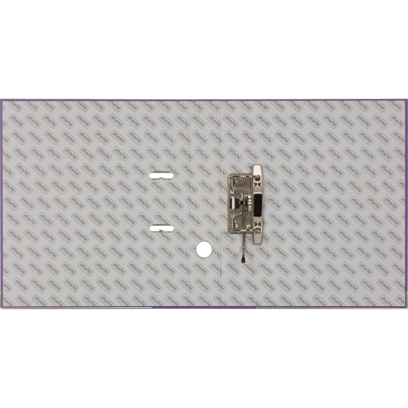 Папка-регистратор ECONOMY PLUS, 50 мм,фиол,ПБП1,карм.кор.,мет.уг