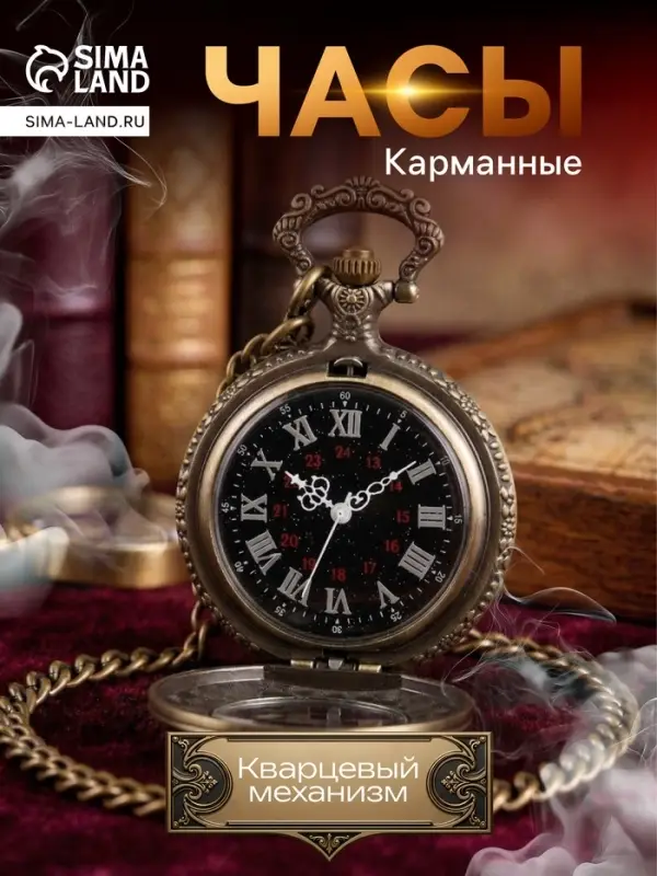 Часы карманные «Компас», кварцевые, циферблат d=3.5 см, цепочка 80 см Часы карманные «Компас», кварцевые, циферблат d=3.5 см, цепочка 80 см